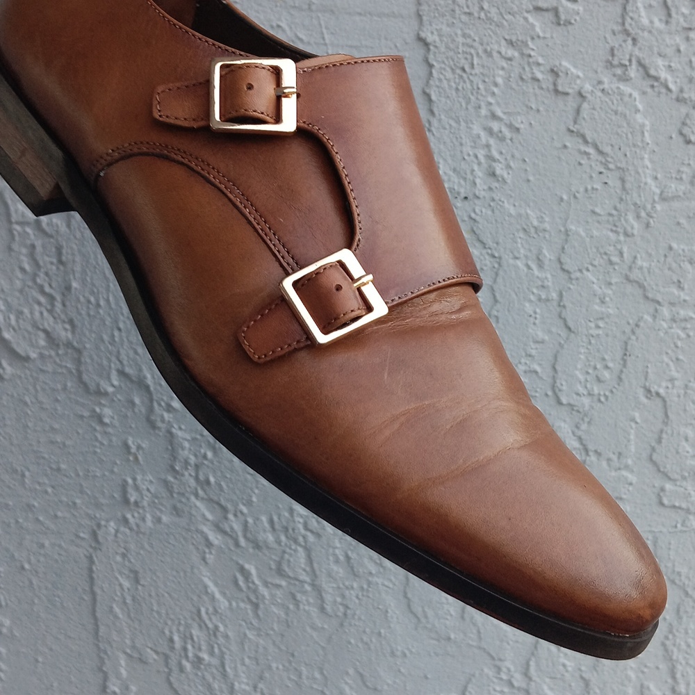 Russo Brunello Men's Hand Made Double Monk Strap Luxury Shoe 👞 - Picture 16 of 17
